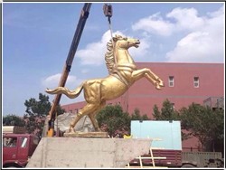 大型铜马雕塑摆件