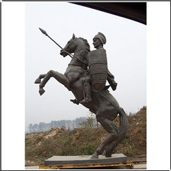 欧式骑士马雕塑