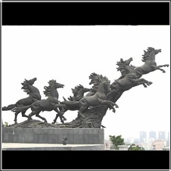 大型城市景观铜马雕塑